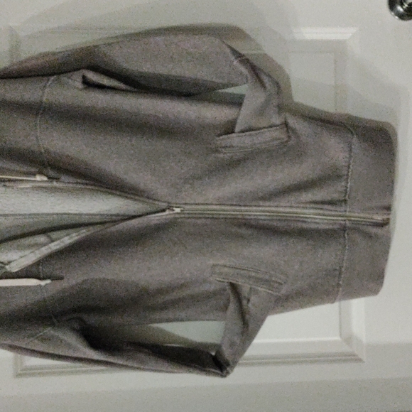 TARGET GREY FULL ZIPP🤐🤙THUMB HOLE  JACKET🫶🏼 LARGE MOSSIMO - Picture 4 of 5